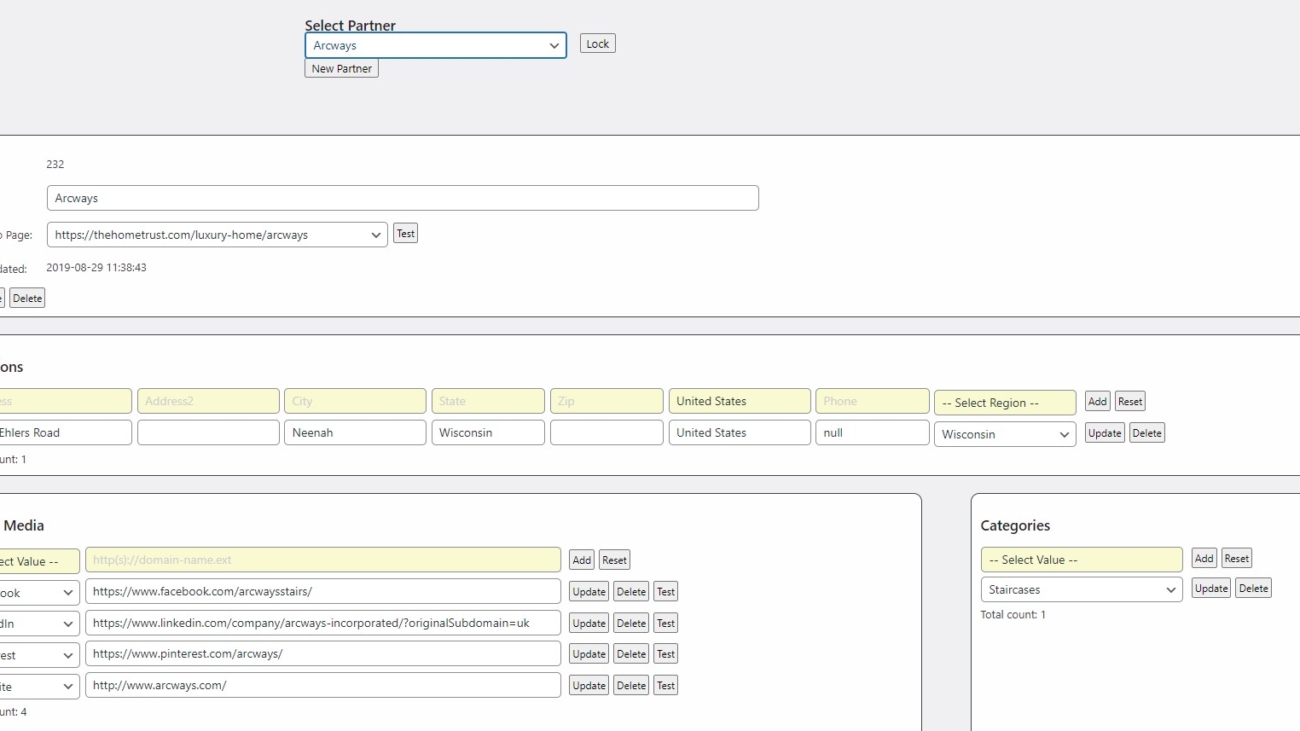 Custom business directory for WordPress
